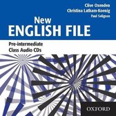 New English File - Pre-intermediate class audio-cd's (3x)