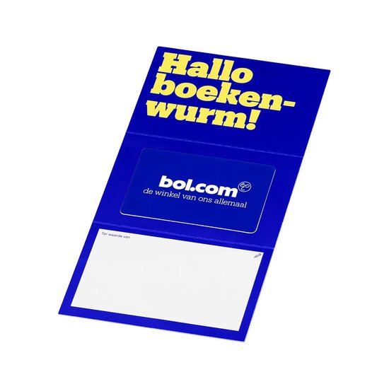bol.com cadeaubon - 10 euro - Hallo boekenwurm! | bol.com