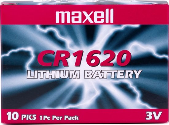 Maxell Battery / Maxell CR1620 3V Lithium Coin Cell Battery – uptowntools