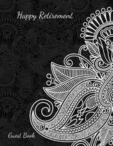 Happy Retirement Guest Book