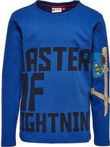 LEGO WEAR Longsleeve Ninjago - Tony 701 Blauw - MAAT 104