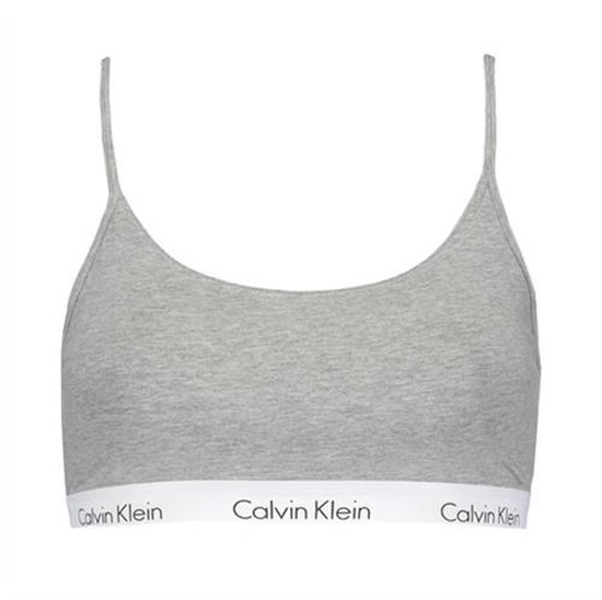bol.com | Calvin Klein Bralette Top CK One Cotton Grijs