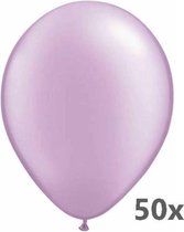 Folat - Ballonnen - Lavendel/paars - Metallic - 50st.
