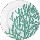 Sunvibes Bord - Klein - Melamine - Corail - 6 stuks