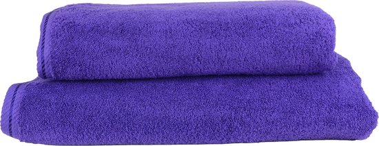 ARTG Towelzz® -  Strandhanddoek - Paars - 100 x 180 cm