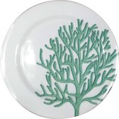 Sunvibes Bord - Groot - Melamine - Corail - 6 stuks