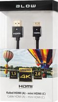 HDMI naar Mini HDMI - 4K - 1,5 meter