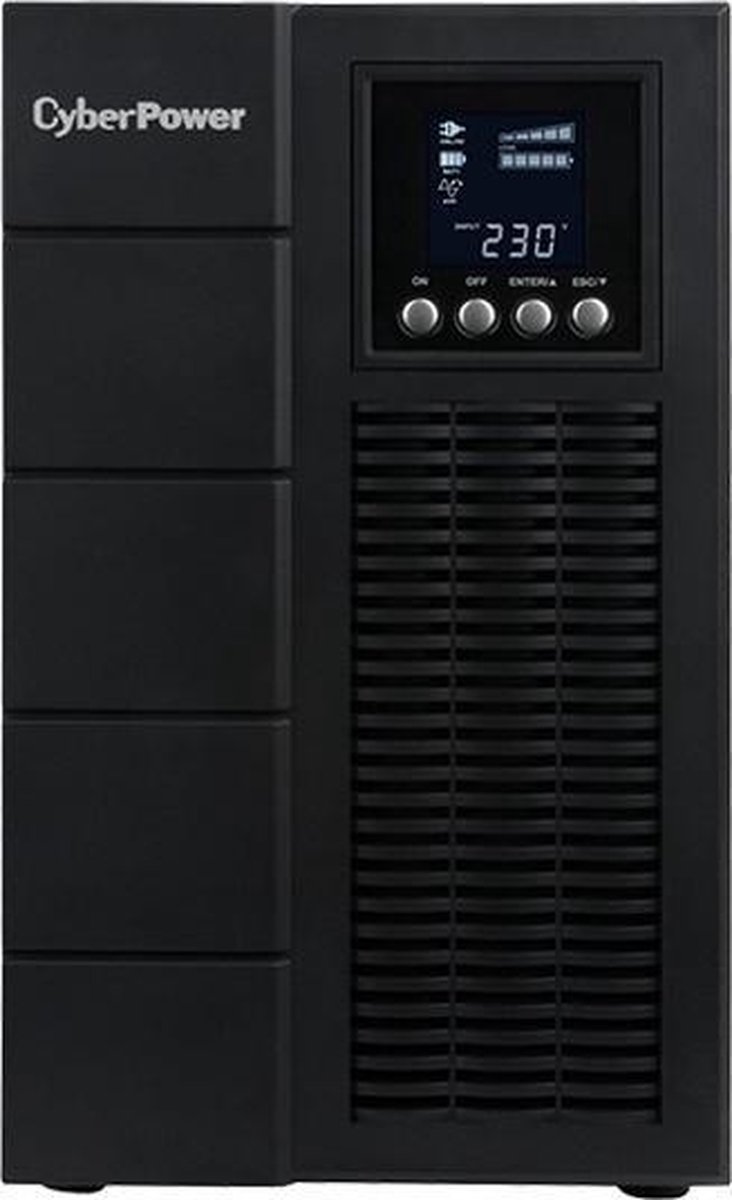 CyberPower OLS3000E UPS 3 kVA 2400 W 5 AC-uitgang(en)