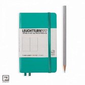 Leuchtturm1917 Notitieboek - Pocket - Puntjes - Emerald