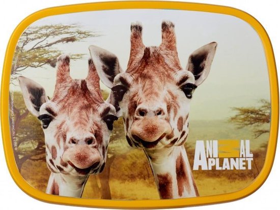 Mepal lunchbox campus midi - animal planet giraffe | bol.com