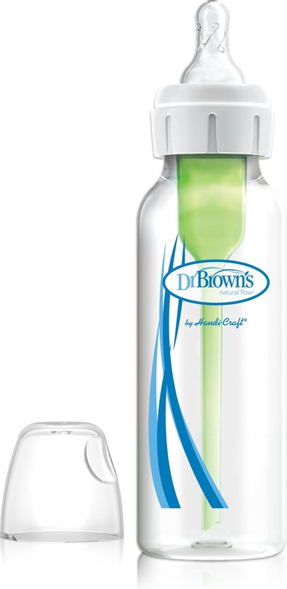 Product: Dr. Brown's Options+ Anti-colic Standaard Fles - 250ml, van het merk Dr. Brown's