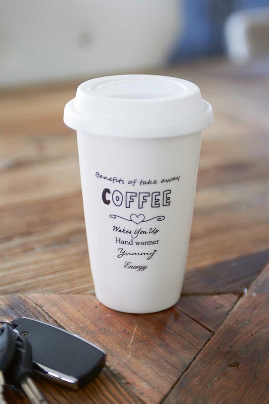 lexicon opmerking als Riviera Maison Take Away Coffee Mug | bol.com