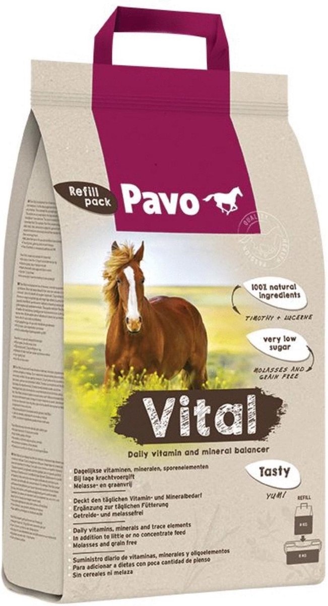 Pavo Vital Navulzak Emmer - Voedingssupplement - 8 kg