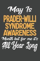 May Is Prader-Willi Syndrome Awareness Month But For Me It's All Year Long