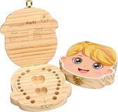 Tooth Fairy Box - Speciale luxe doos voor het bewaren van melktanden - Tandendoosje meisje