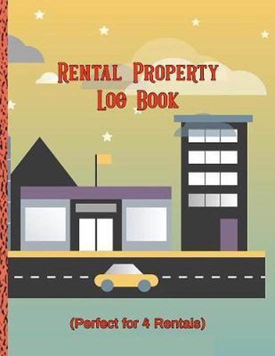 Rental Property Log Book 9781079755916 Genius Press Boeken