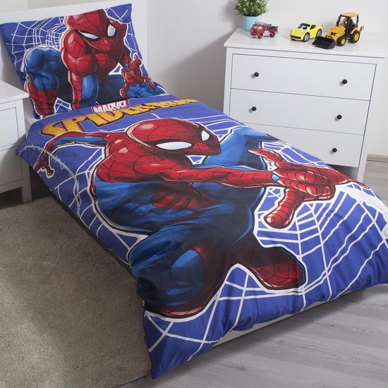 Marvel Avengers Dekbedovertrek - 140 x 200 cm - Katoen - Leen Bakker