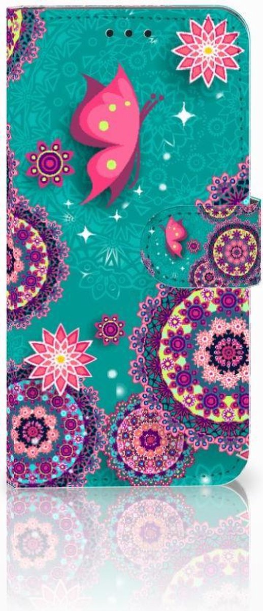 Huawei P30 Lite (2020) Hoesje Cirkels en Vlinders