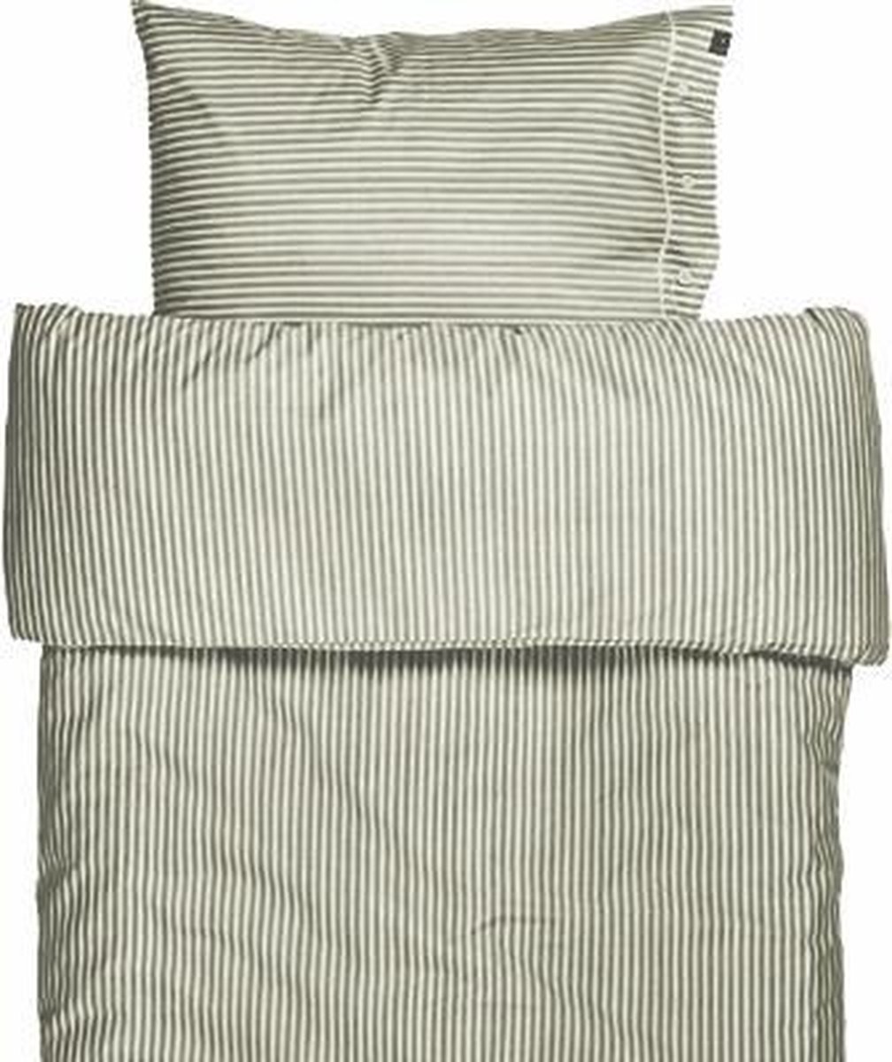 Rindo dekbedovertrek stripe mocca - 220 x 240 cm