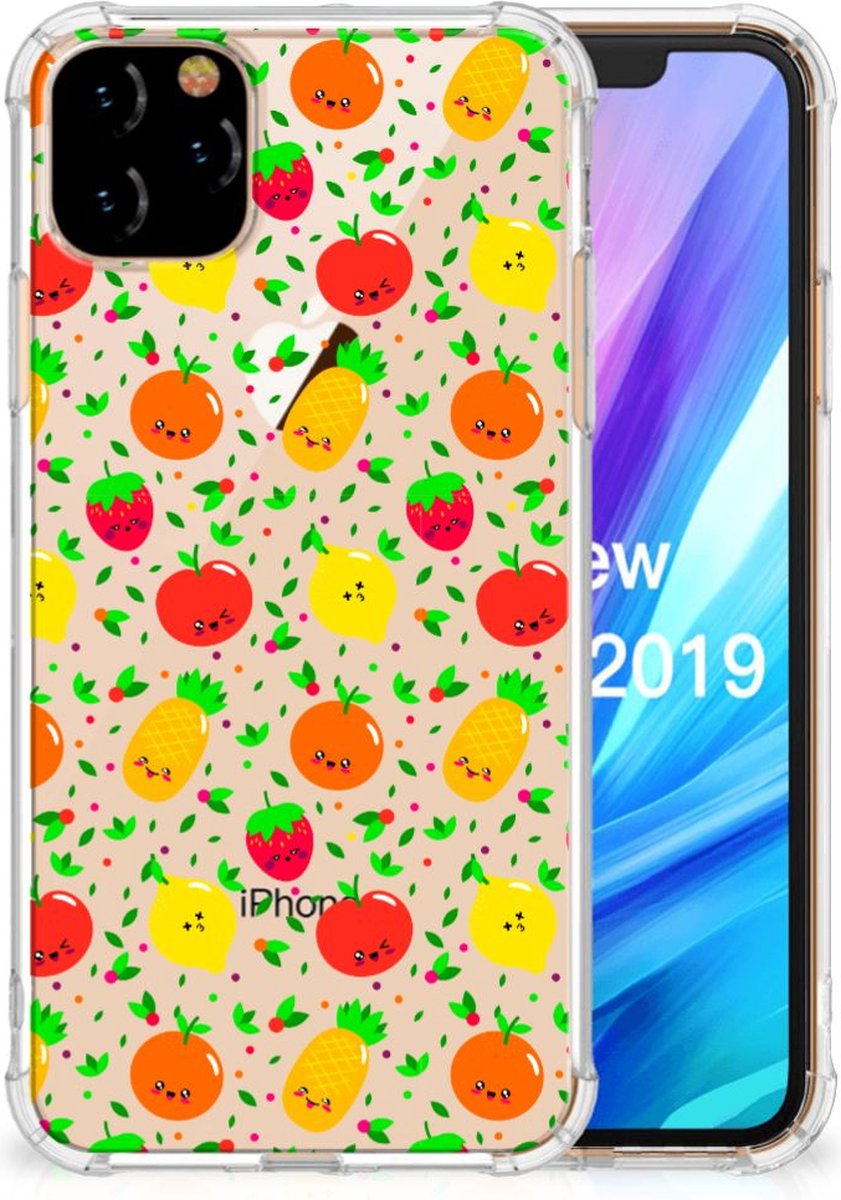 Apple iPhone 11 Pro Max Beschermhoes Fruits