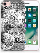 Hoesje Geschikt voor iPhone SE (2020/2022) en Geschikt voor iPhone 8 | 7 Skulls Angel