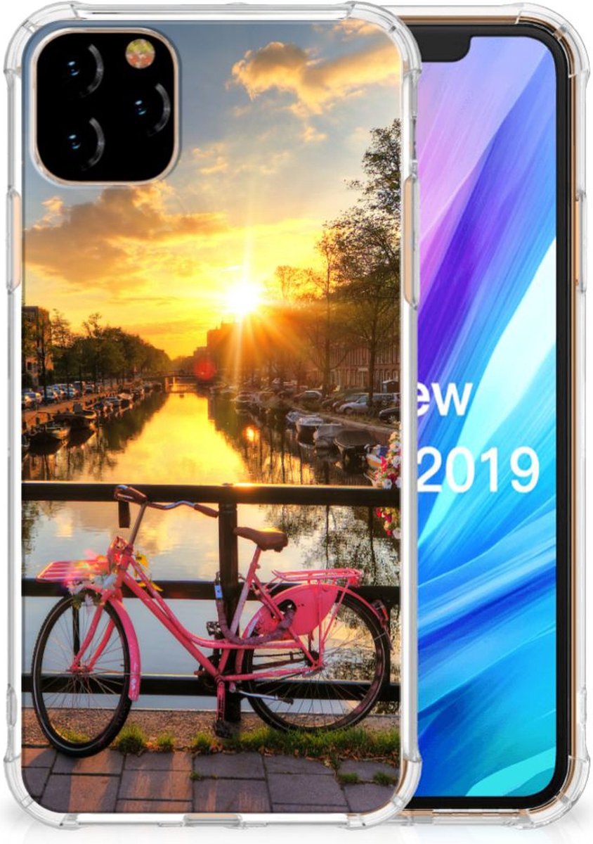 Apple iPhone 11 Pro Max Telefoonhoesje met valbescherming Amsterdamse Grachten