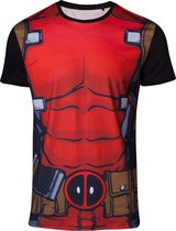 Deadpool - Sublimation Deadpool s Suit T-shirt - XL