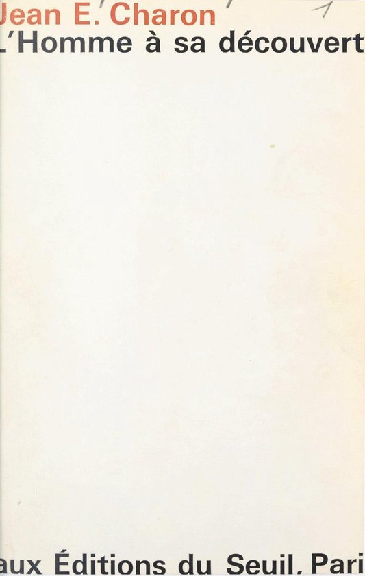 L'homme à sa découverte - cover