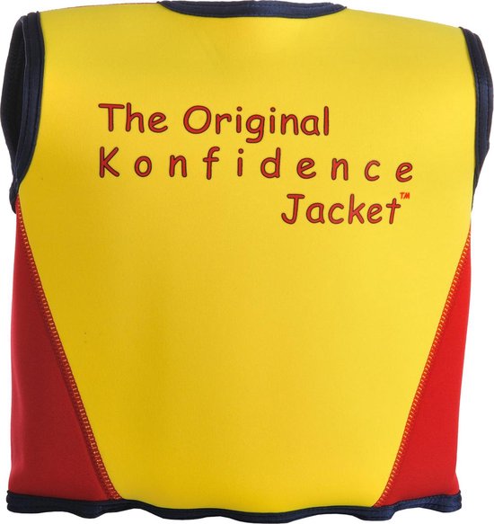 Konfidence - Zwemvest/Drijfvest kind - Rood - 4-5 jaar / 20-25 kg