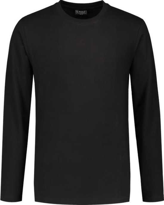 Workman T-Shirt Longsleeve - 03062 zwart - Maat L