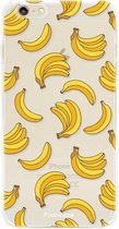 iPhone 6 Plus hoesje TPU Soft Case - Back Cover - Bananas / Banaan / Bananen