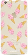 iPhone 6 Plus hoesje TPU Soft Case - Back Cover - Ice Ice Baby / Ijsjes / Roze ijsjes