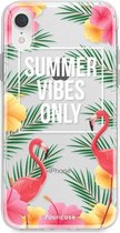 iPhone XR hoesje TPU Soft Case - Back Cover - Summer Vibes Only