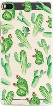 Huawei P8 hoesje TPU Soft Case - Back Cover - Cactus