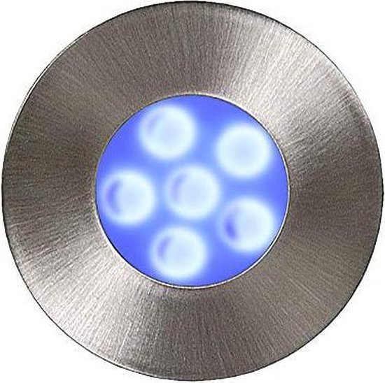 Lucide Next Spot diameter 5 cm 240 V/6led buiten led spot. Blauw licht.... | bol.com