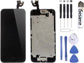 Complete set Voorgemonteerd LCD Scherm voor de iPhone 6 incl. gereedschap + tempered glass|Zwart/Black|AAA+ reparatie onderdeel