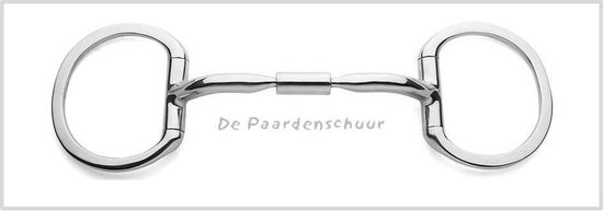 Myler bit Eggbutt niveau 1 épaisseur 12 mm / taille 12,5 cm