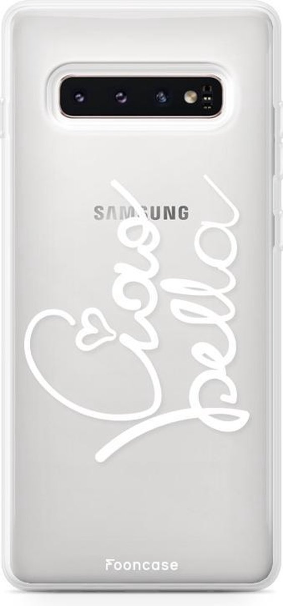 Samsung Galaxy S10 Plus hoesje TPU Soft Case - Back Cover - Ciao Bella!