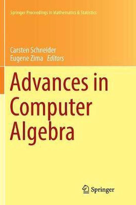 Advances in Computer Algebra - cover