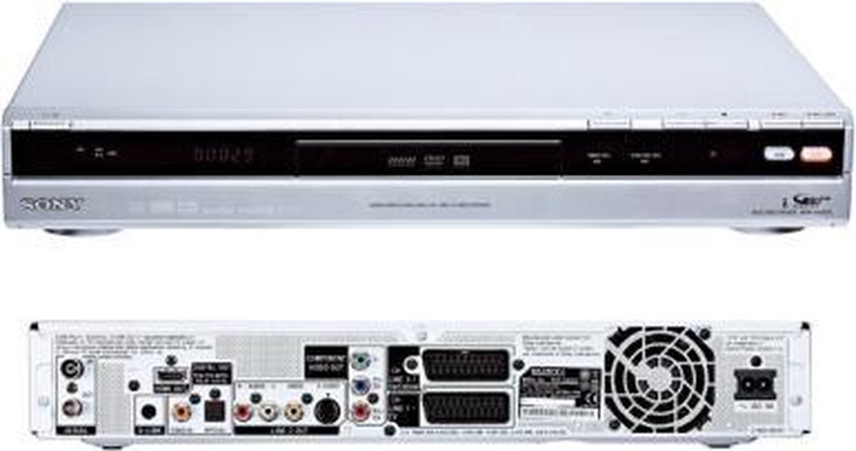 Sony RDR-HX825 - DVD & HDD Recorder 160GB - Zilver (demo model) | bol.com
