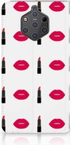Nokia 9 PureView Standcase Hoesje Design Lipstick Kiss