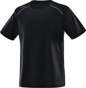 Jako - T-shirt Run - Zwart Heren Shirt - S - Black