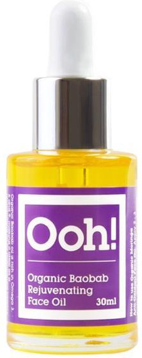 Ooh! Oils of Heaven - Organic Baobab Rejuvenating Face Oil