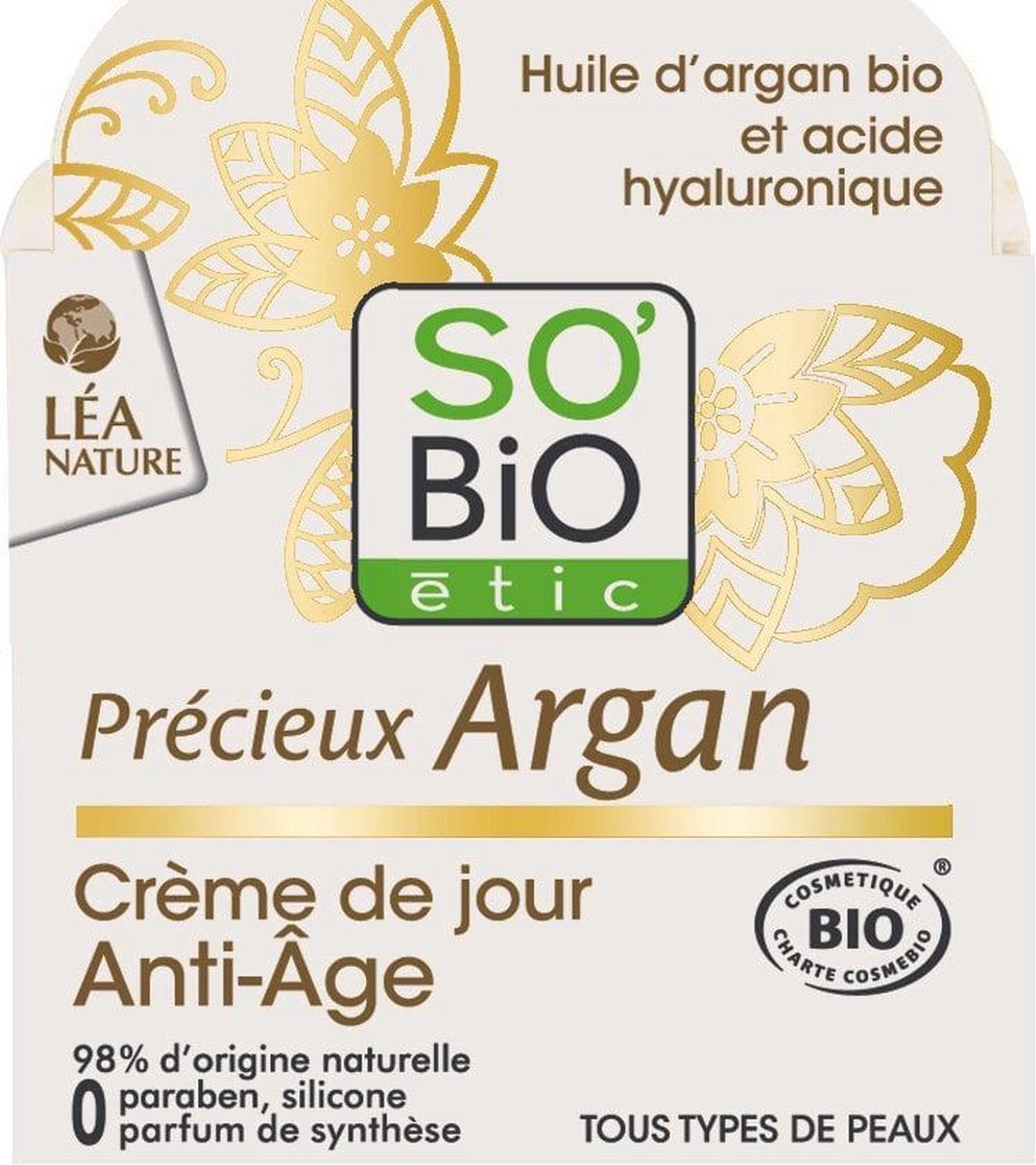 So Bio Arg.a.age Day Cream 50 Ml