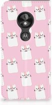 Motorola Moto E5 Play Uniek Standcase Hoesje Sleeping Cats