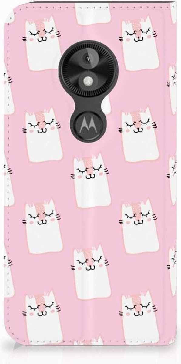 Standcase Hoesje voor Motorola Moto E5 Play Hoesje maken Sleeping Cats