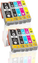 Epson 26 XL/ T2621, T2631-T2634 Compatible ActionPrint Inktcartridge-set 10pak