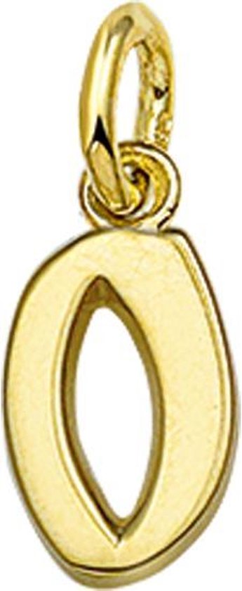 The Jewelry Collection Hanger Letter O - Goud