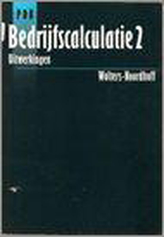 9789001410629 - BEDRYFSCALC PD2