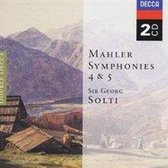 Mahler: Symphonies nos 4 & 5 / Solti, Concertgebouw et al